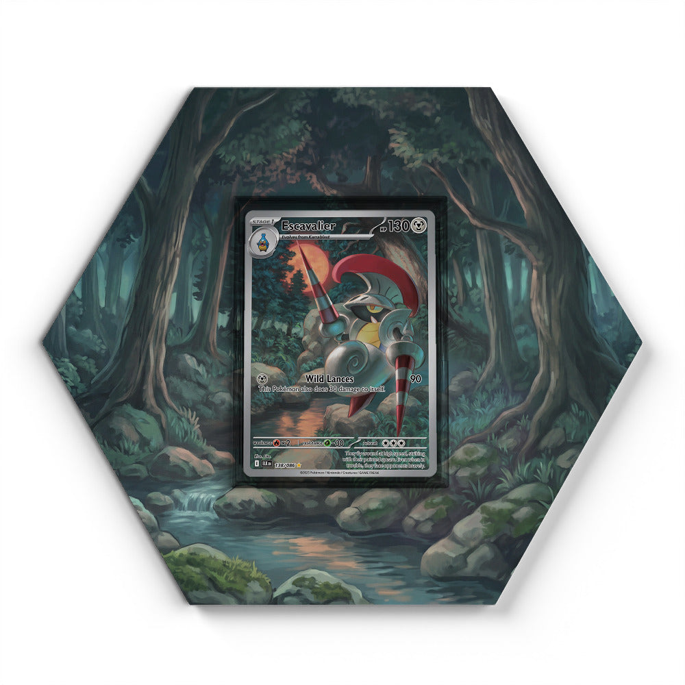 105 Crapustule - Extended Artwork Pokemon Card Display