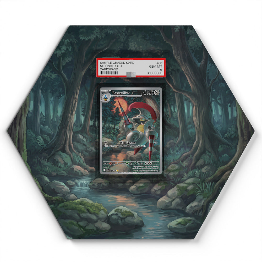 105 Crapustule - Extended Artwork Pokemon Card Display