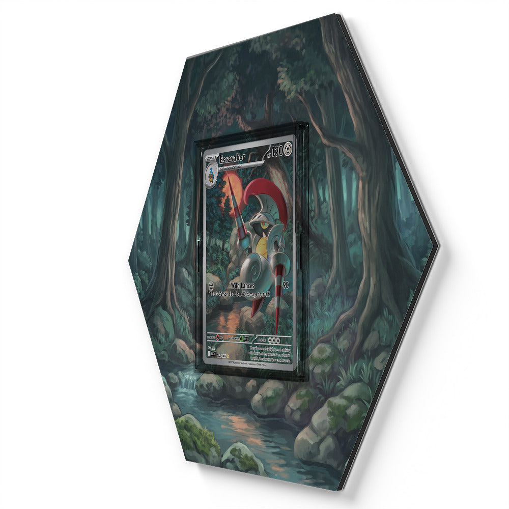 105 Crapustule - Extended Artwork Pokemon Card Display
