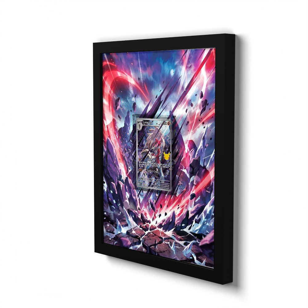 138/128 Lycanroc - Extended Artwork Pokemon Card Frame