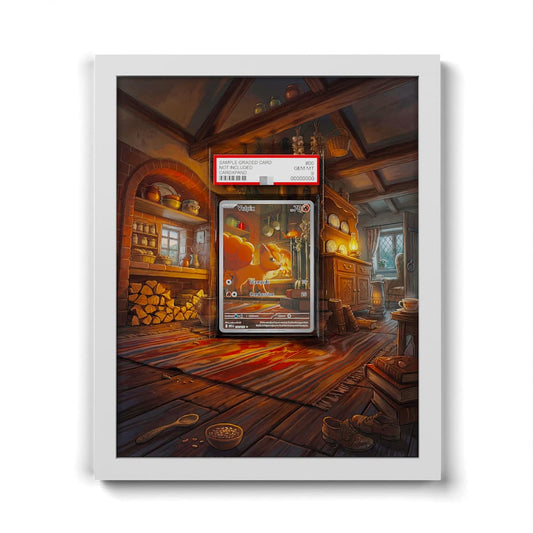 138 Goupix - Extended Artwork Framed Pokemon Card Display