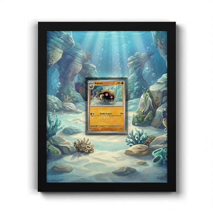 140/165 Kabuto - Extended Artwork Pokemon Card Frame