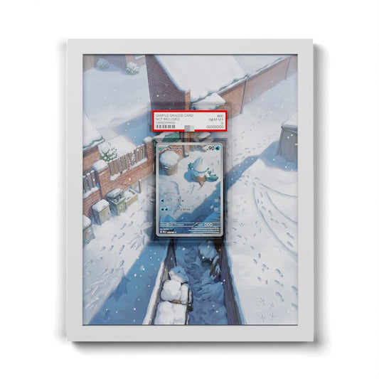 140 Blizzi - Extended Artwork Framed Pokemon Card Display