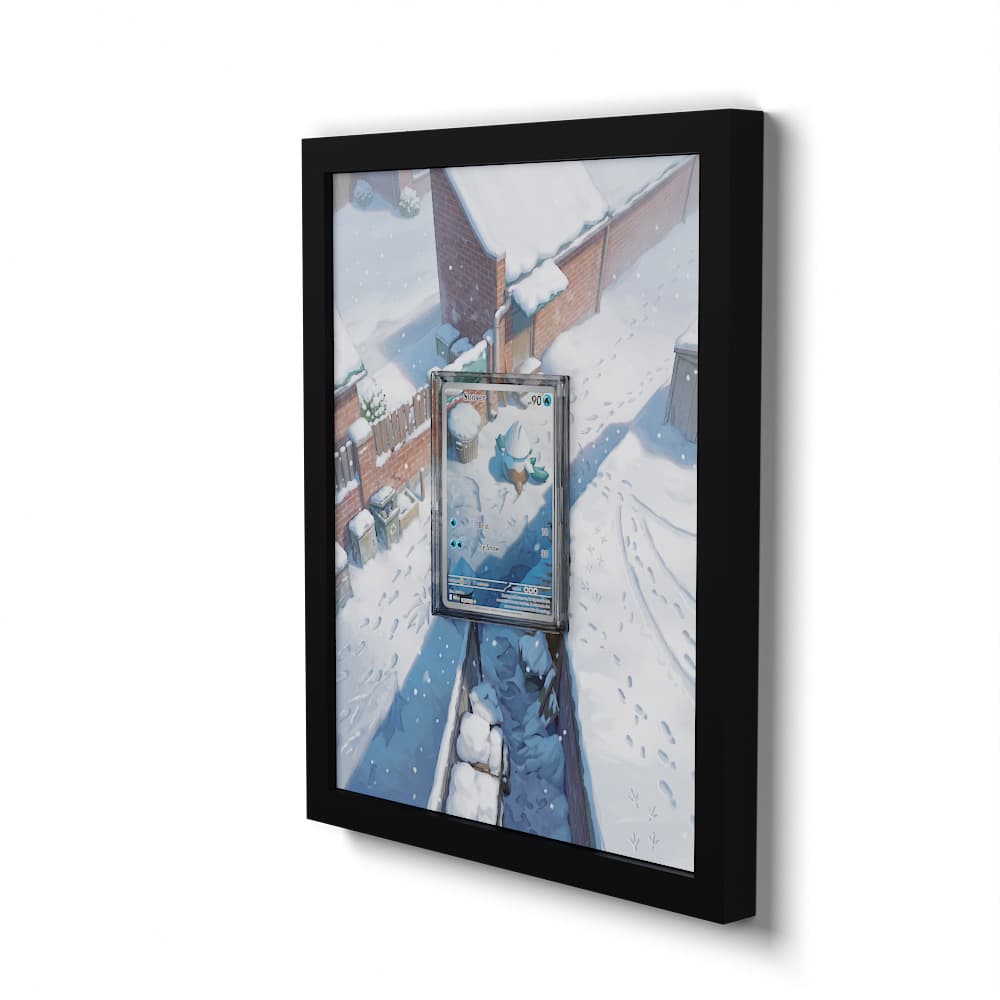 140 Blizzi - Extended Artwork Framed Pokemon Card Display