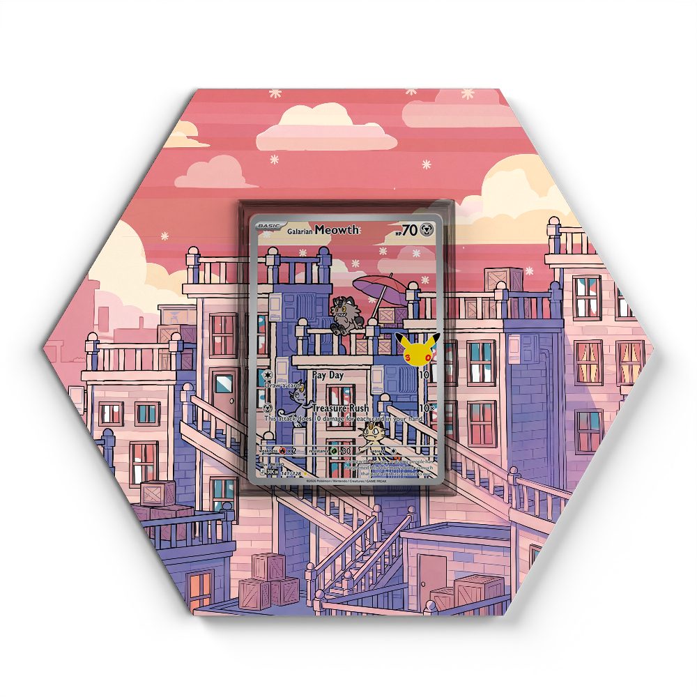 105 Crapustule - Extended Artwork Pokemon Card Display