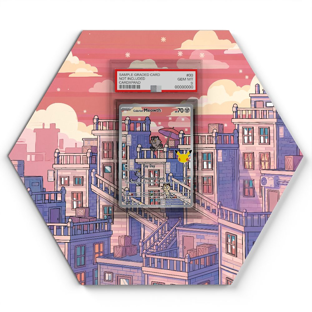 105 Crapustule - Extended Artwork Pokemon Card Display