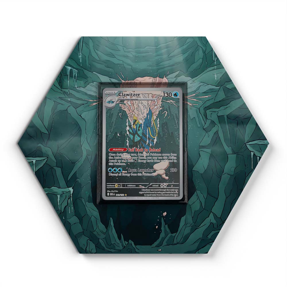 141/132 Gamblast - Extended Artwork Pokemon Card Display