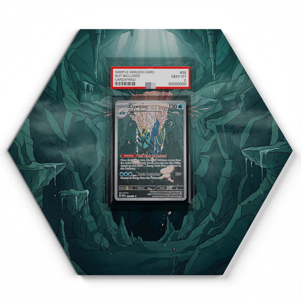 141/132 Gamblast - Extended Artwork Pokemon Card Display