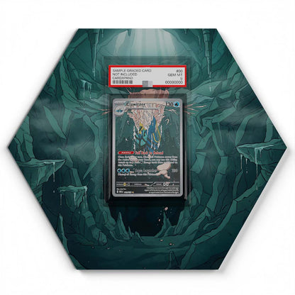 141/132 Gamblast - Extended Artwork Pokemon Card Display