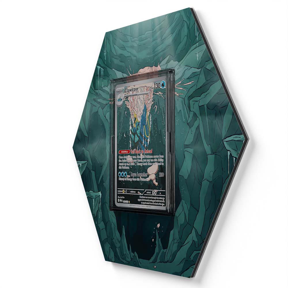 141/132 Gamblast - Extended Artwork Pokemon Card Display