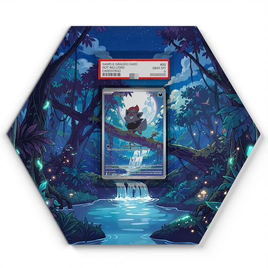 142/086 Zorua - Extended Artwork Pokemon Card Display