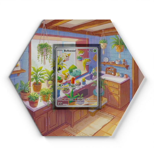 143/142 Bulbizarre - Extended Artwork Pokemon Card Display