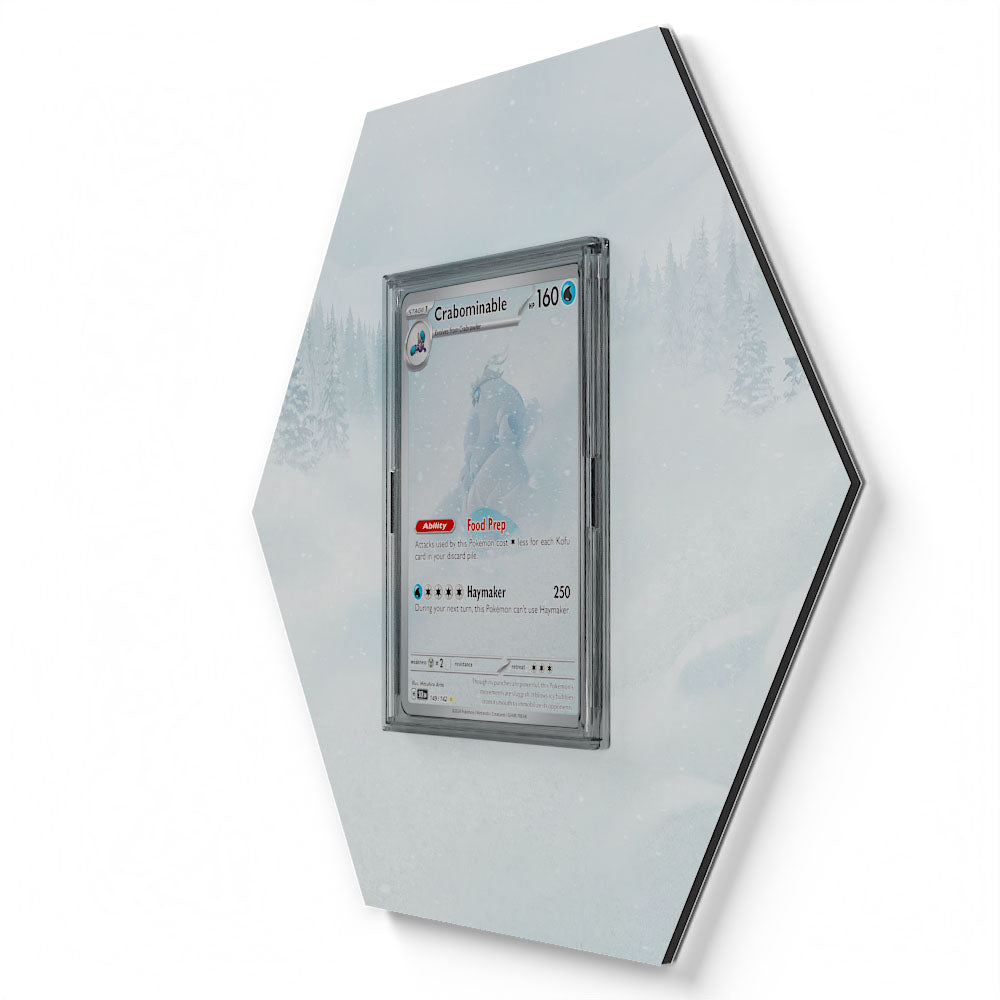 149/142 Crabominable - Extended Artwork Pokemon Card Display