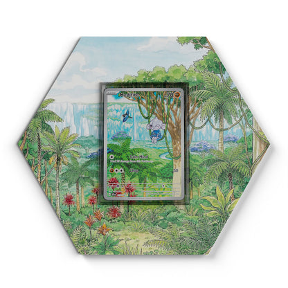153/142 Méditikka - Extended Artwork Pokemon Card Display