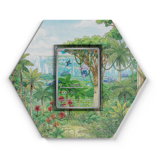 153/142 Méditikka - Extended Artwork Pokemon Card Display