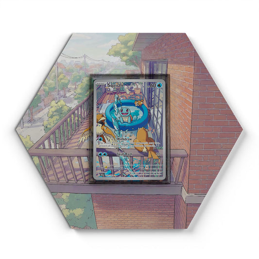 148/142 Carapuce - Extended Artwork Pokemon Card Display