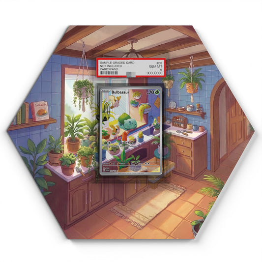 143/142 Bulbizarre - Extended Artwork Pokemon Card Display