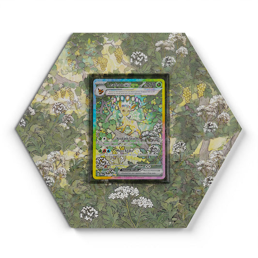 144/131 Phyllali EX - Extended Artwork Pokemon Card Display