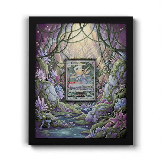 144 Munja - Extended Artwork Framed Pokemon Card Display