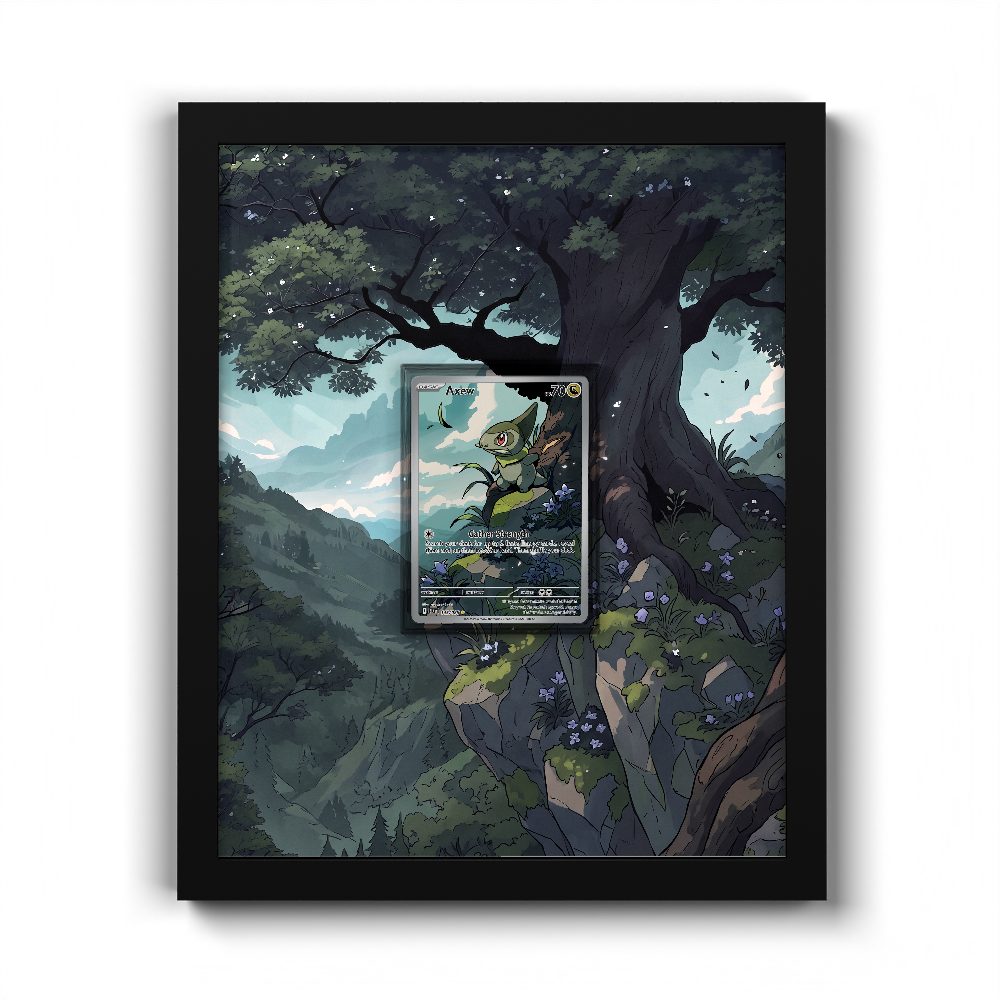 145/086 Axew - Extended Artwork Pokemon Card Frame
