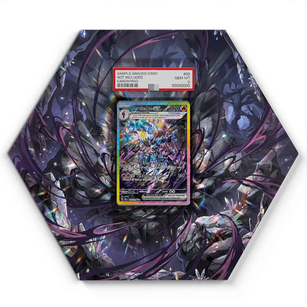 147/131 Malvalame EX - Extended Artwork Pokemon Card Display