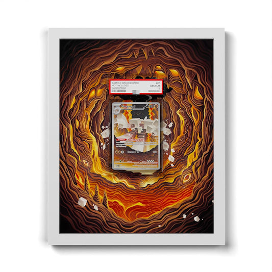147 Gigansel - Extended Artwork Framed Pokemon Card Display