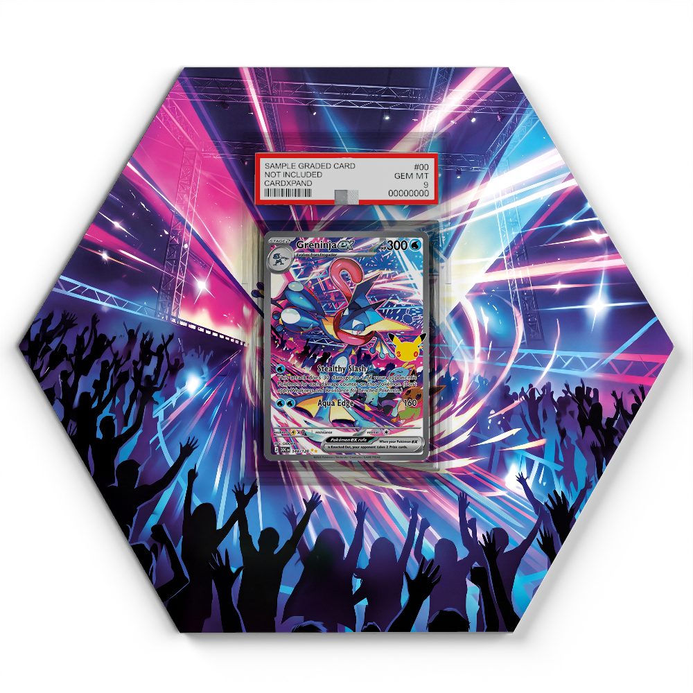 105 Crapustule - Extended Artwork Pokemon Card Display