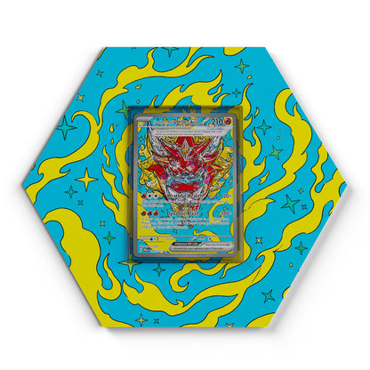 148/131 Ogerpon Masque du Fourneau EX - Extended Artwork Pokemon Card Display