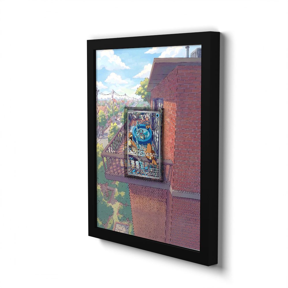 148/142 Squirtle - Extended Artwork Pokemon Card Frame