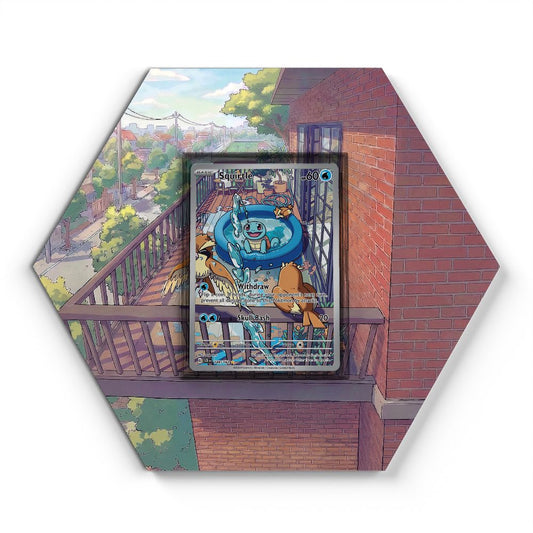 148/142 Carapuce - Extended Artwork Pokemon Card Display