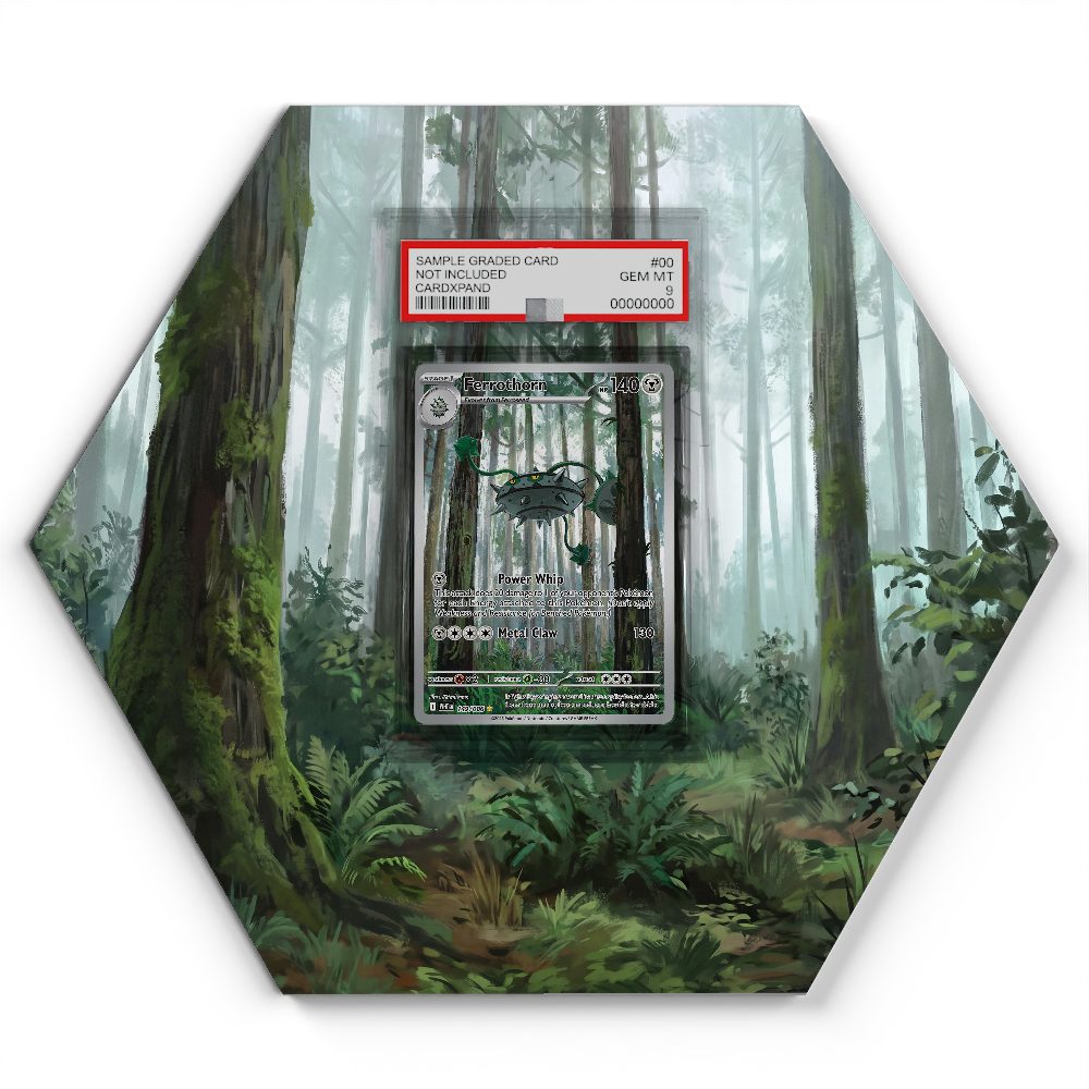 105 Crapustule - Extended Artwork Pokemon Card Display