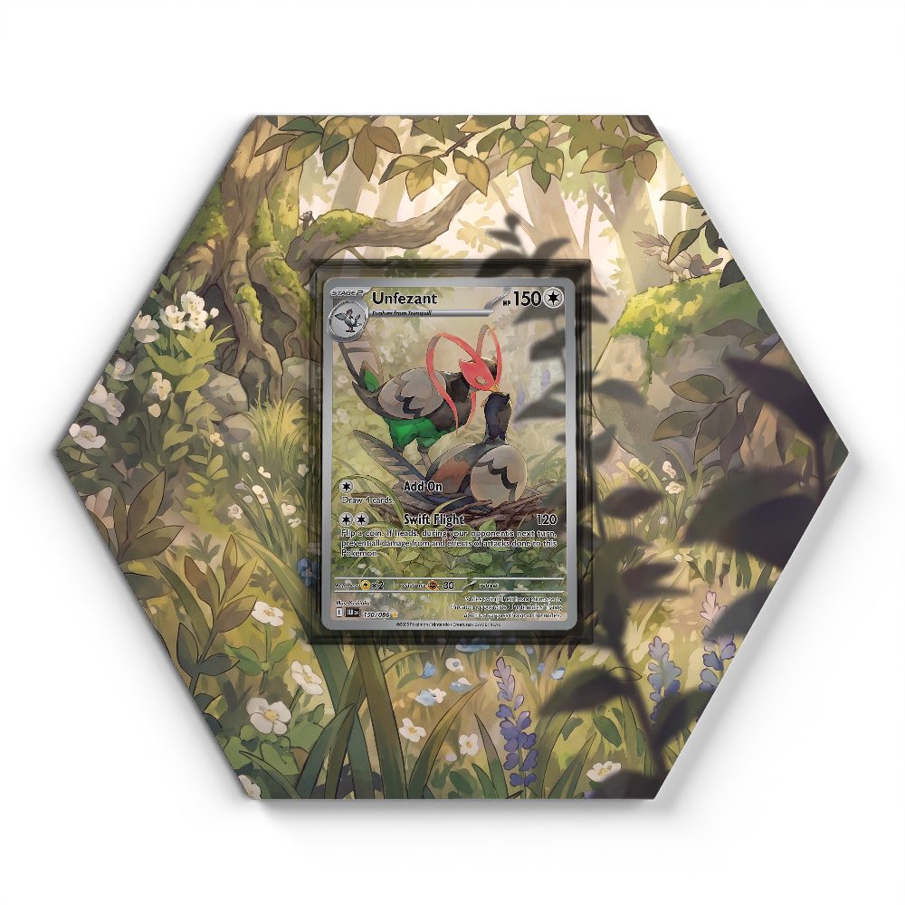 105 Crapustule - Extended Artwork Pokemon Card Display