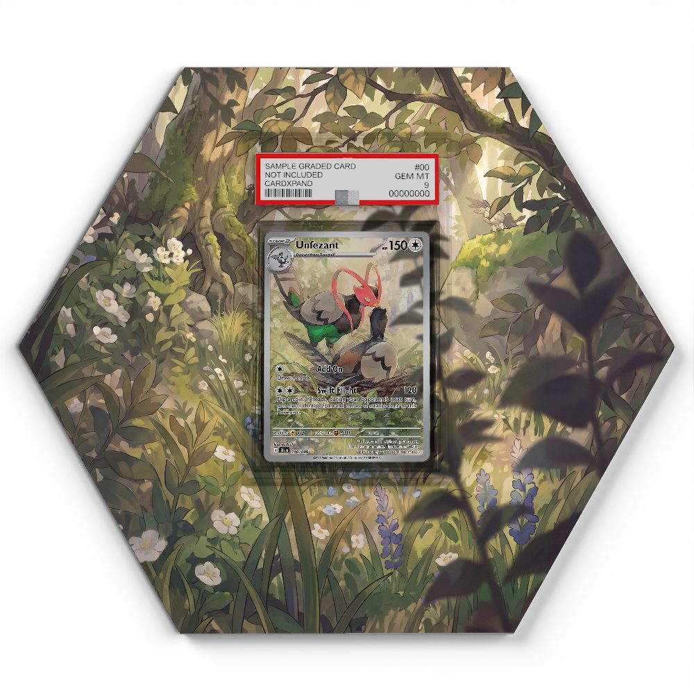 105 Crapustule - Extended Artwork Pokemon Card Display