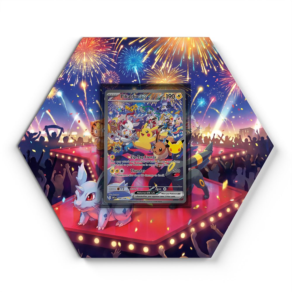 105 Crapustule - Extended Artwork Pokemon Card Display