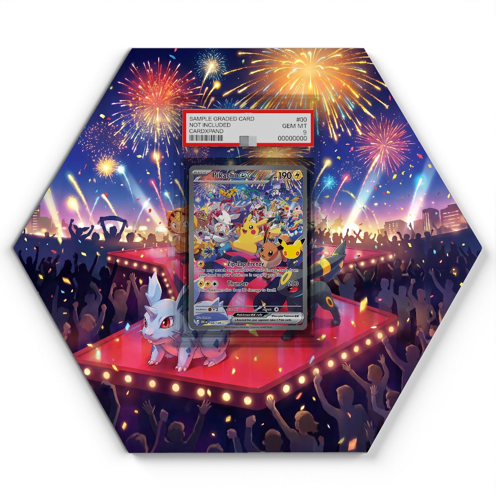 105 Crapustule - Extended Artwork Pokemon Card Display