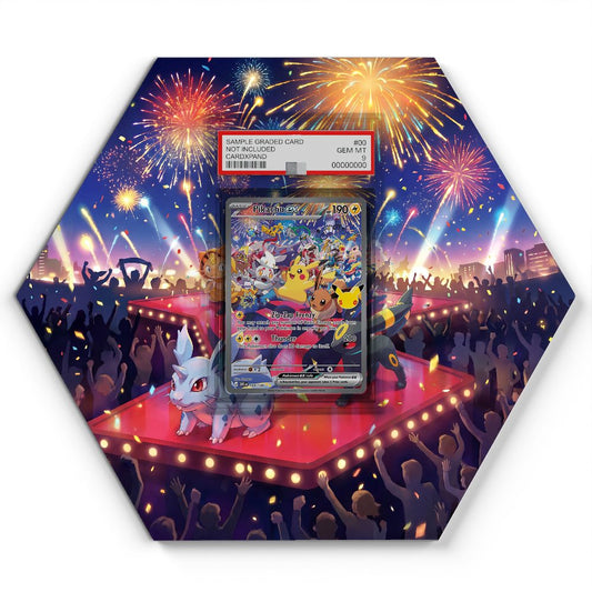 150/128 Pikachu ex - Extended Artwork Pokemon Card Display
