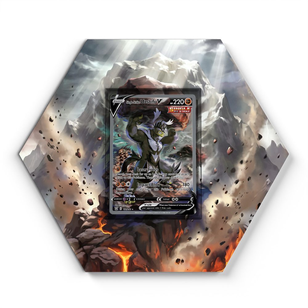 105 Crapustule - Extended Artwork Pokemon Card Display