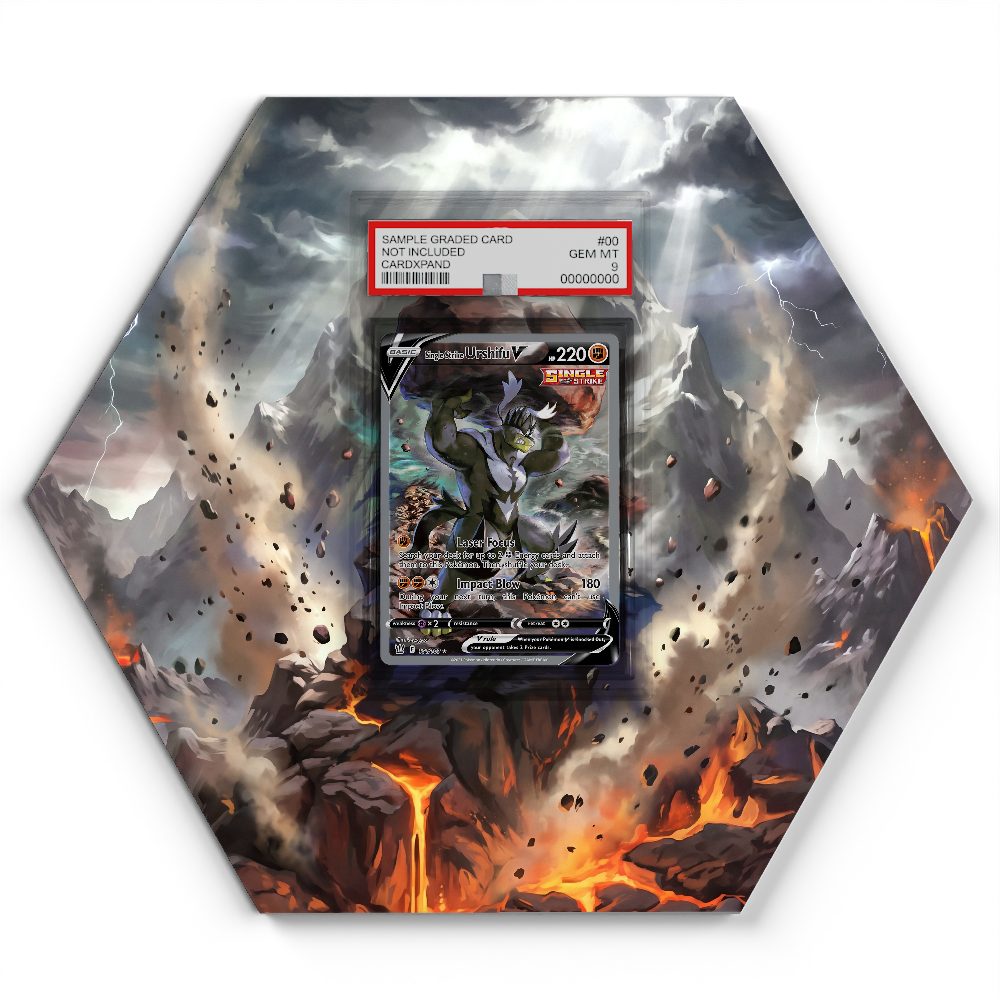 105 Crapustule - Extended Artwork Pokemon Card Display