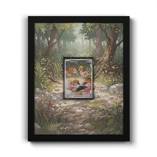 151 Piafabec - Extended Artwork Framed Pokemon Card Display