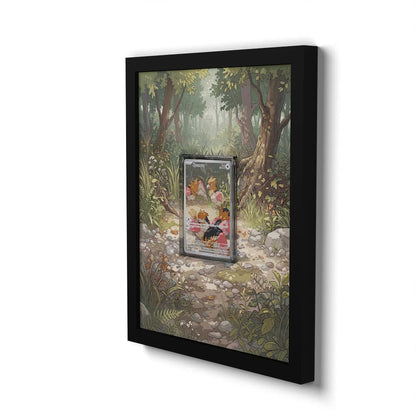 151 Piafabec - Extended Artwork Framed Pokemon Card Display
