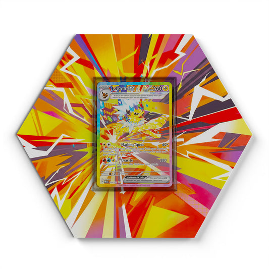 153/131 Voltali EX - Extended Artwork Pokemon Card Display