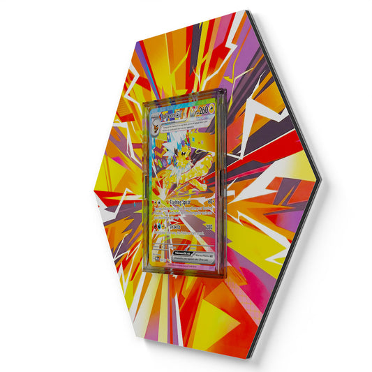 153/131 Voltali EX - Extended Artwork Pokemon Card Display