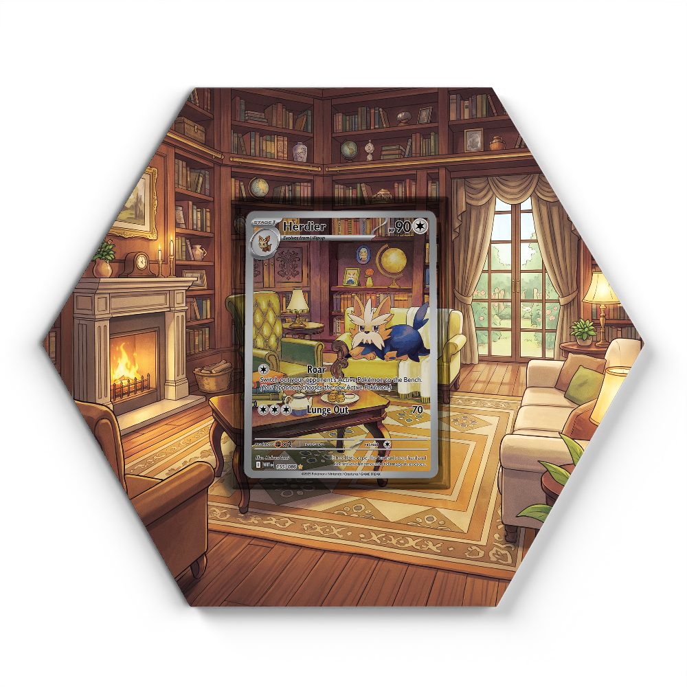 105 Crapustule - Extended Artwork Pokemon Card Display