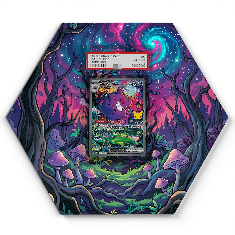 105 Crapustule - Extended Artwork Pokemon Card Display