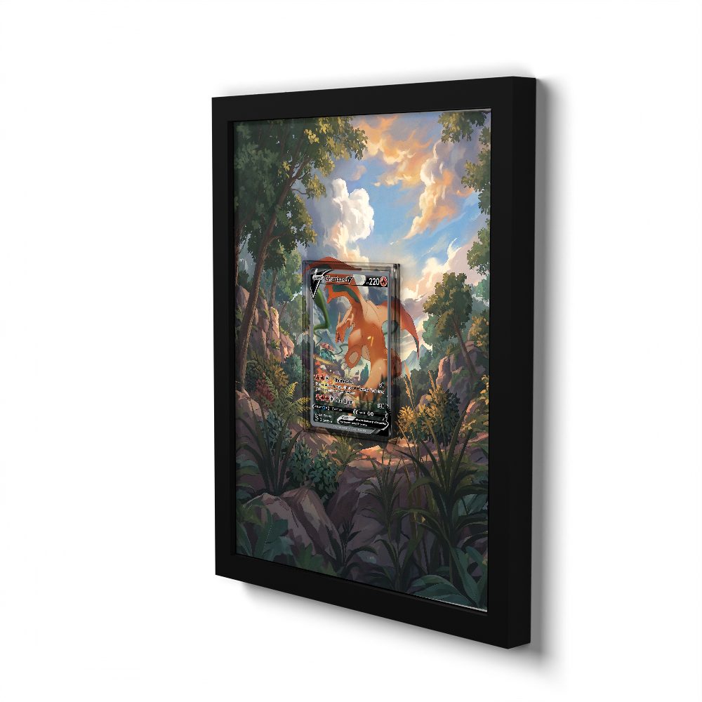 154/172 Charizard V - Extended Artwork Pokemon Card Frame