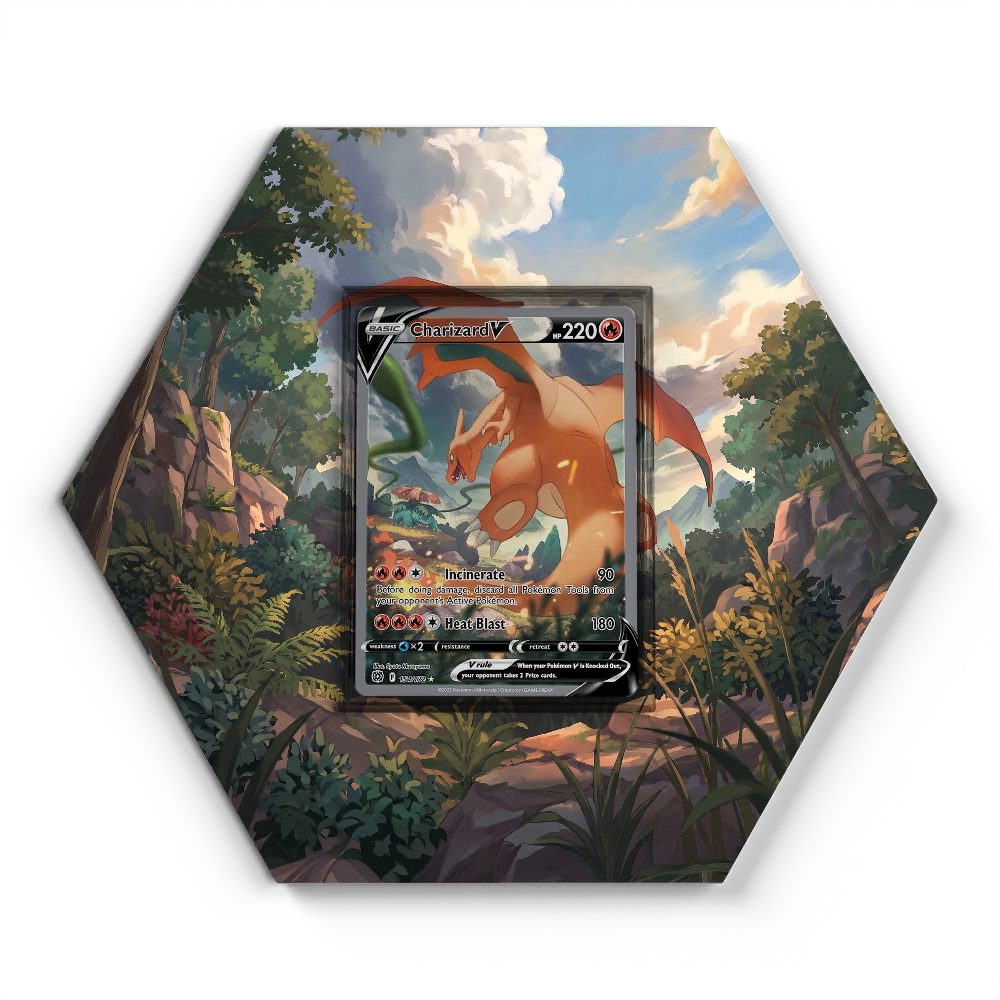 105 Crapustule - Extended Artwork Pokemon Card Display