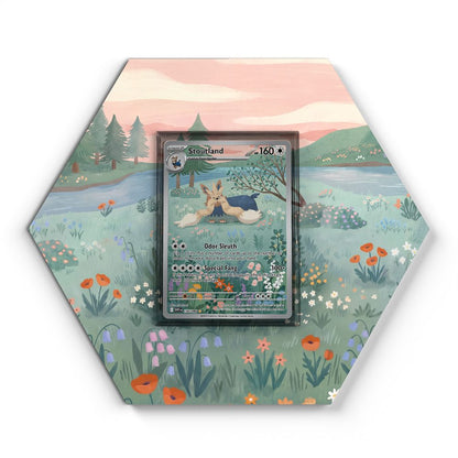105 Crapustule - Extended Artwork Pokemon Card Display