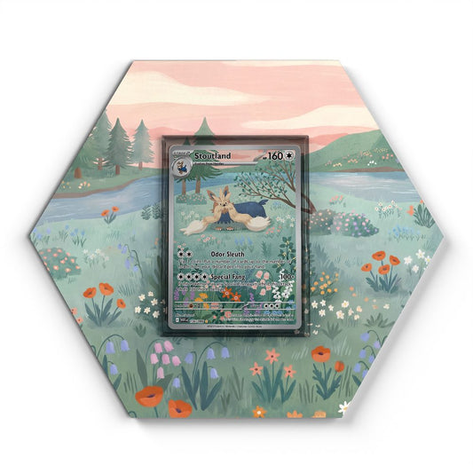 156/086 Stoutland - Extended Artwork Pokemon Card Display