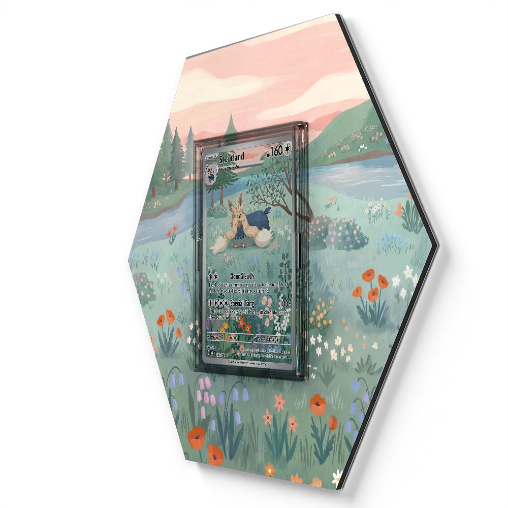 105 Crapustule - Extended Artwork Pokemon Card Display