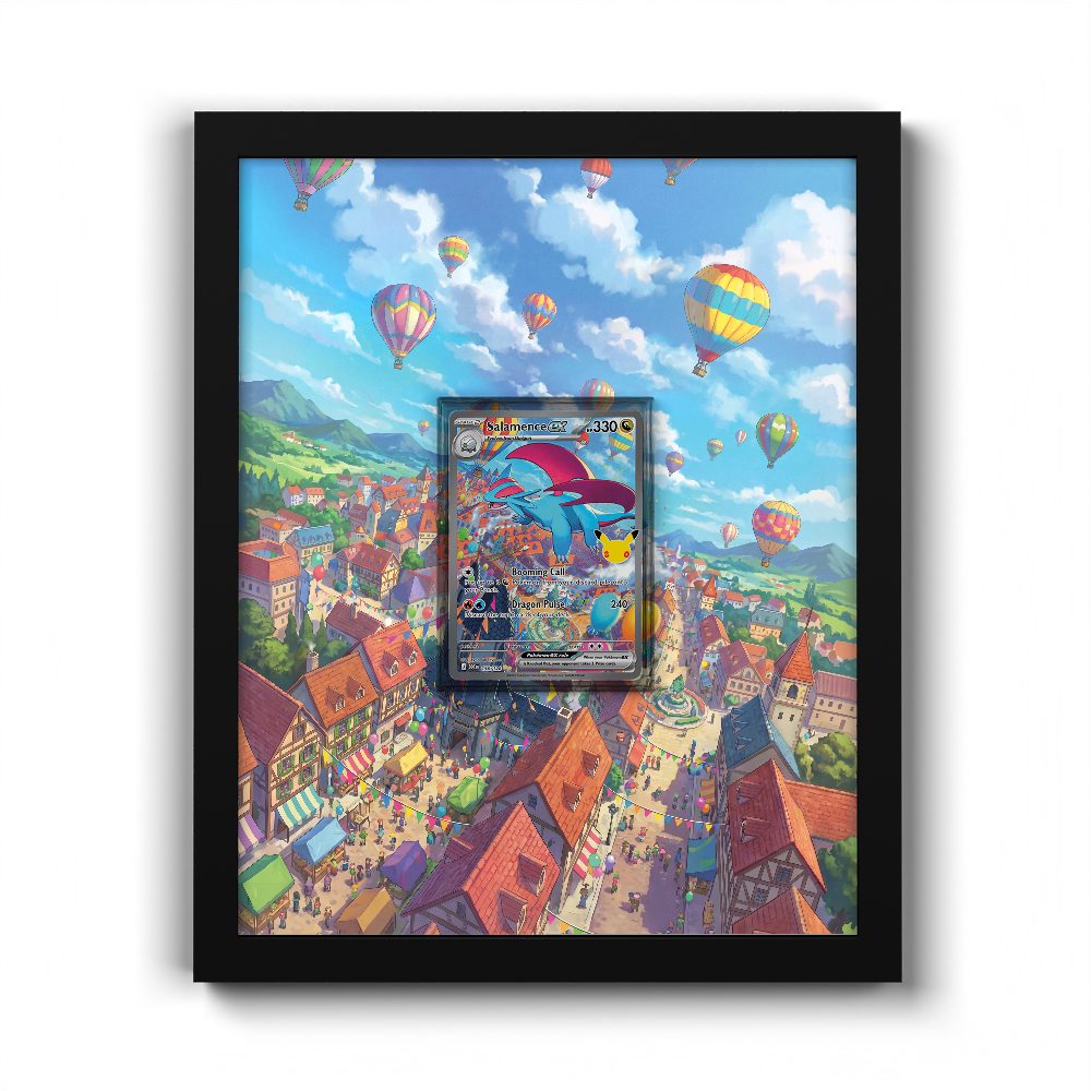 156/128 Salamence ex - Extended Artwork Pokemon Card Frame